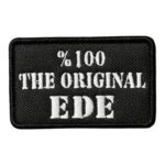 the original ede yazili nakis pec patch