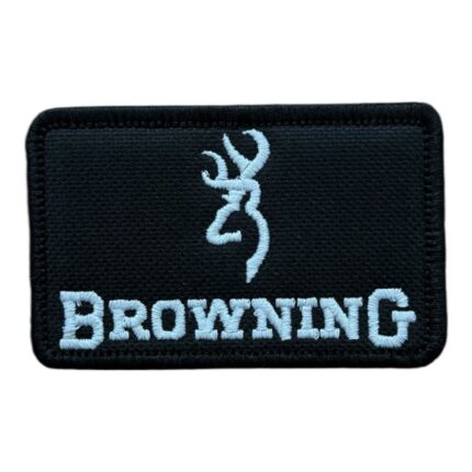 browning pistol embroidered patch
