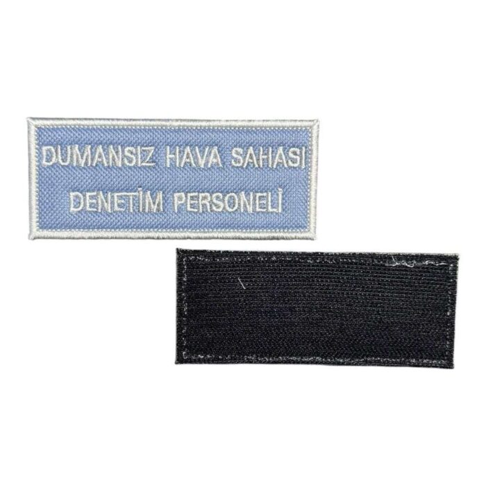 dumansiz hava sahasi denetim personel patch pec cirtli
