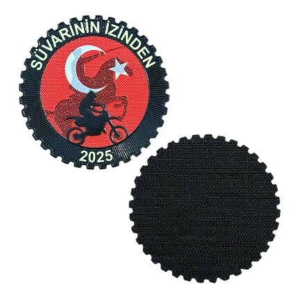 suvarinin izinde 2025 commemorative tpu patch velcro