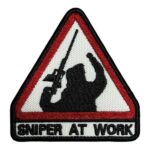 sniper at work keskin nisanci nakis patch pec