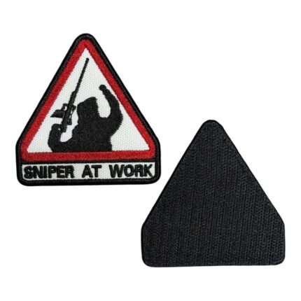 sniper at work sniper embroidery patch velcro