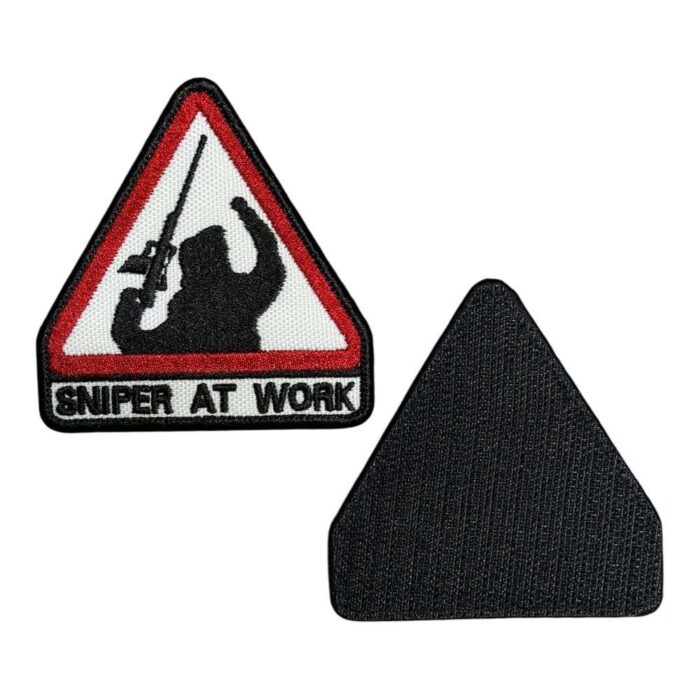 sniper at work keskin nisanci nakis patch pec cirtli