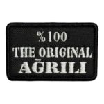the original agrili yazili nakis patch pec