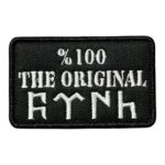 the original turk yazili nakis pec patch
