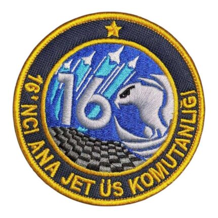 16nci ana jet us komutanligi embroidery patch