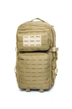 desert color 45l backpack with 2 free patches