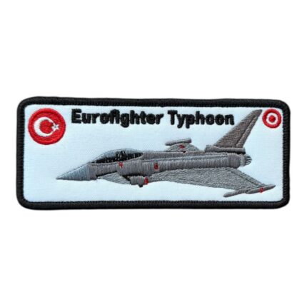 eurofighter typhoon fighter jet embroidery patch