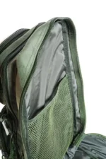 khaki color 45l backpack with 2 free patches 5