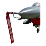 kirmizi remove before flight anahtarlik 43x5 cm ornek