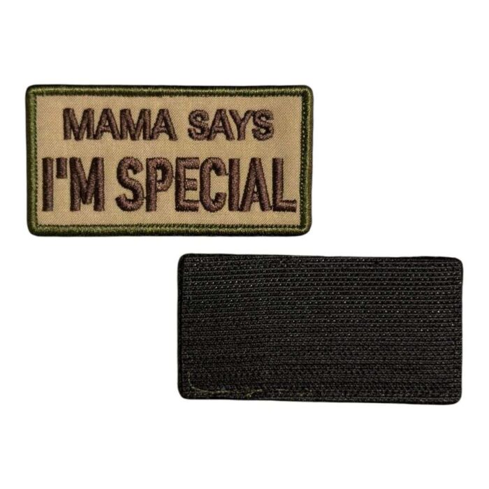 mama says im special nakis patch pec cirtli