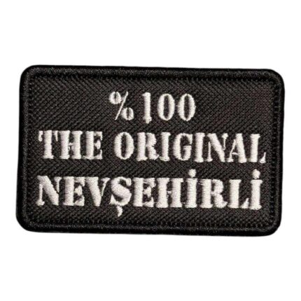 the original nevsehirli written embroidery patch