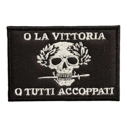 arditi o la vittoria o la morte embroidered patch