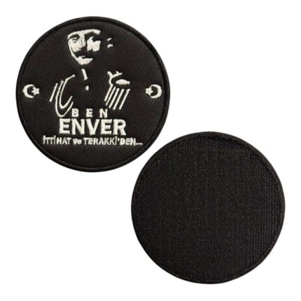 ben enver ittihat ve terakki embroidered patch velcro