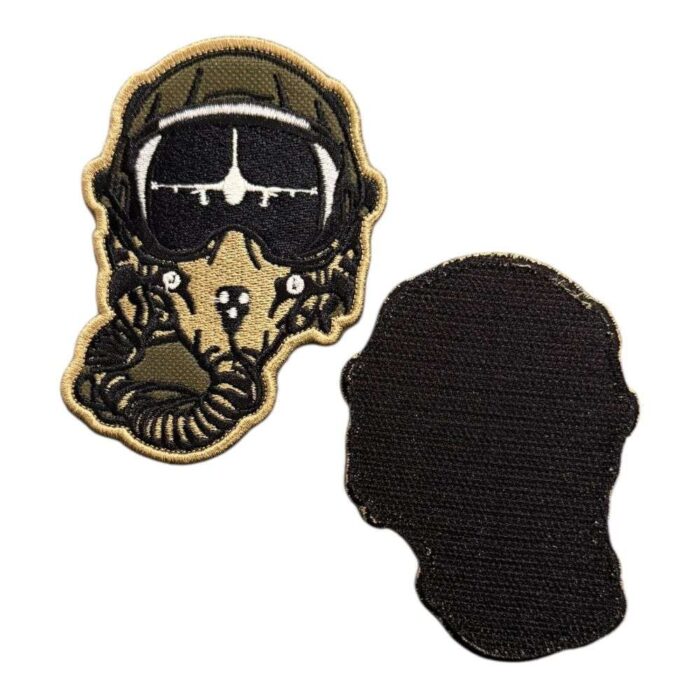 f16 savas pilotu kask patch nakis pec cirtli
