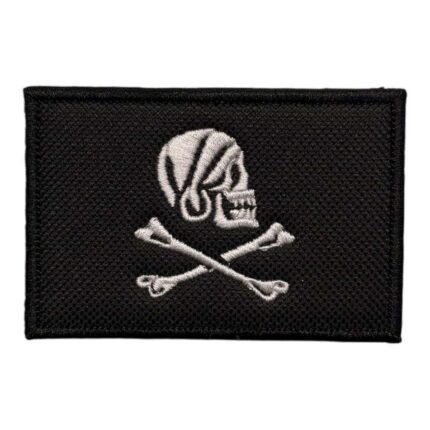 jolly roger pirate flag embroidered patch