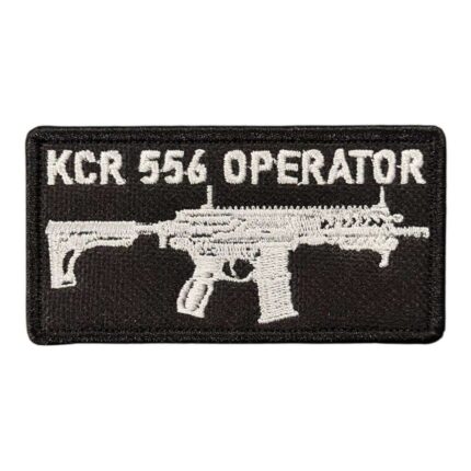 kcr 556 operator embroidered patch