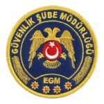 egm guvenlik sube mudurlugu nakis patch pec