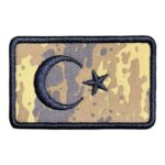hava kuvvetleri kamuflaji turk bayragi patch pec