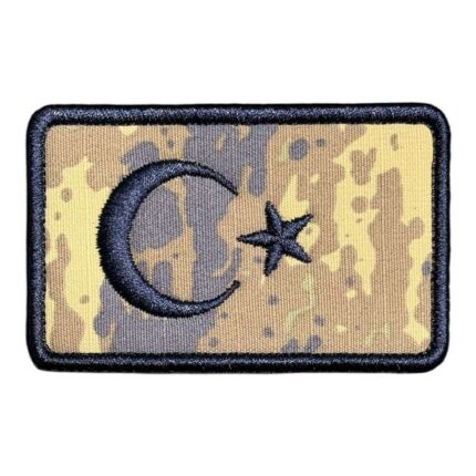 air force camouflage turkish flag patch