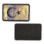 hava kuvvetleri kamuflaji turk bayragi patch pec cirtli