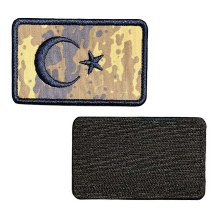 air force camouflage turkish flag patch velcro