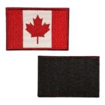 kanada bayragi nakis patch pec cirtli