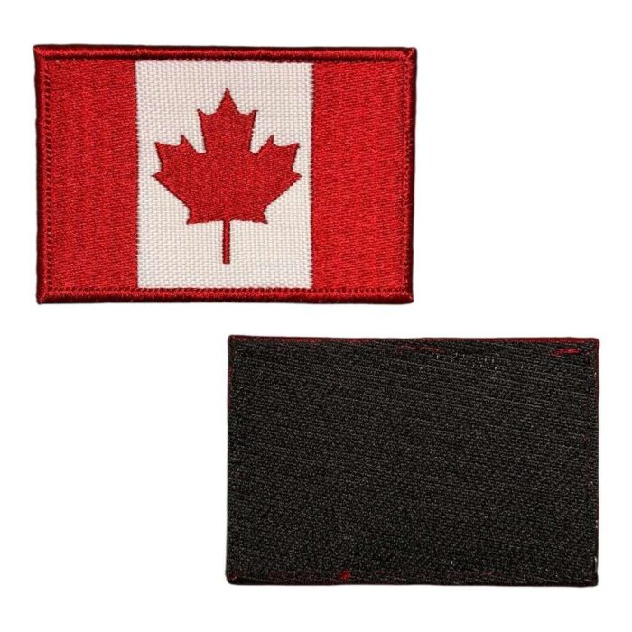 kanada bayragi nakis patch pec cirtli