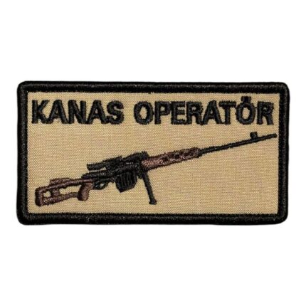 kanas operator embroidered patch