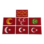 osmanlidan cumhuriyete turk bayraklari pec seti