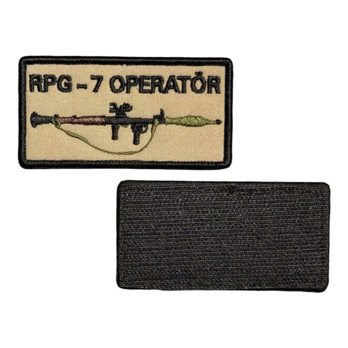 tanksavar rpg 7 operator patch nakis pec cirtli