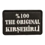 the original kirsehirli written embroidery patch