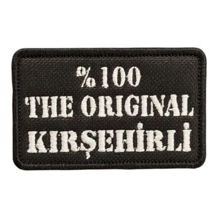 the original kirsehirli written embroidery patch