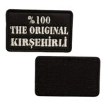 the original kirsehirli written embroidery patch velcro