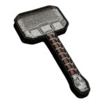 thor hammer embroidered patch left
