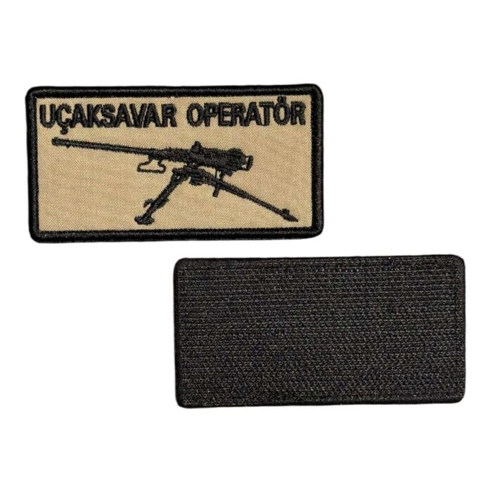ucaksavar operator patch nakis pec cirtli