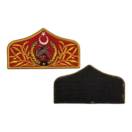 fire department embroidered chest patch velcro