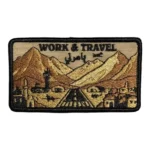work and travel bamerni nakis patch pec