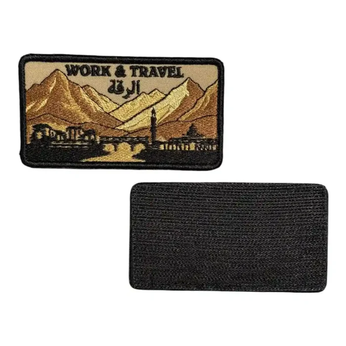work and travel rakka nakis patch pec cirtli