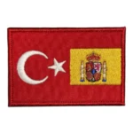 turkiye ispanya bayragi pec nakis patch