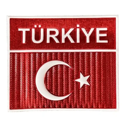 turkiye turkish flag patch