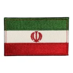 iran bayragi nakis patch pec