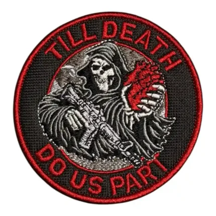 till death nakis patch pec