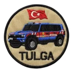 tulga zirhli yerli milli arac peci patch