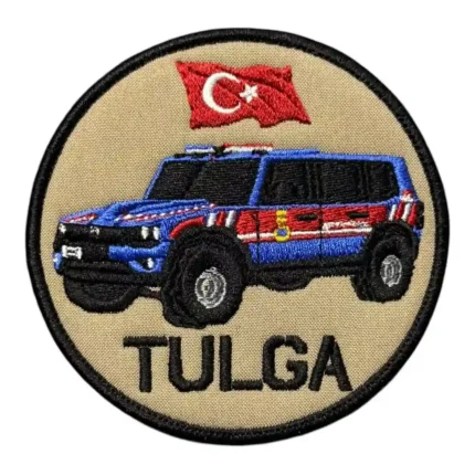 tulga zirhli yerli milli arac peci patch