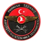 turkish aircraft maintenance technician patch