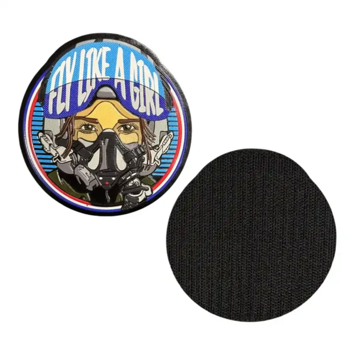 fly like a girl patch cirtli