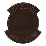 if i tell you moral nakis patch pec