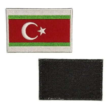 bulgaristan turkleri bayragi pec patch cirtli