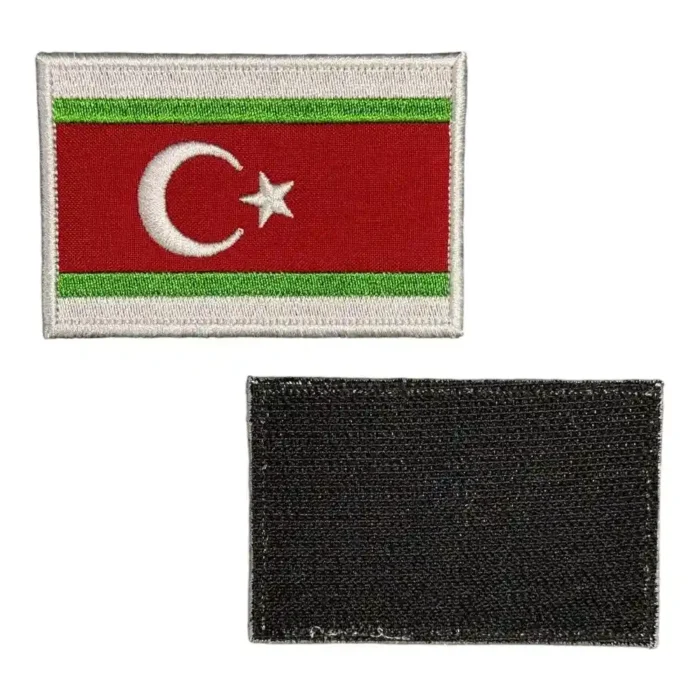 bulgaristan turkleri bayragi pec patch cirtli